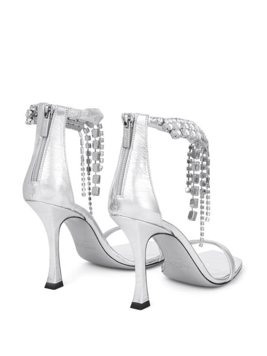 25FW 지미추 힐/펌프스 VERITY SANDAL 100 SHSSILVER - JIMMY CHOO