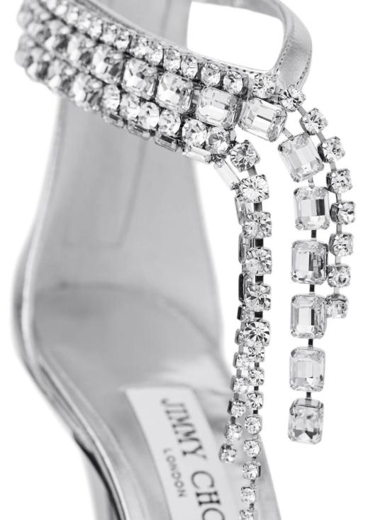 25FW 지미추 힐/펌프스 VERITY SANDAL 100 SHSSILVER - JIMMY CHOO