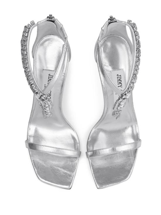 25FW 지미추 힐/펌프스 VERITY SANDAL 100 SHSSILVER - JIMMY CHOO
