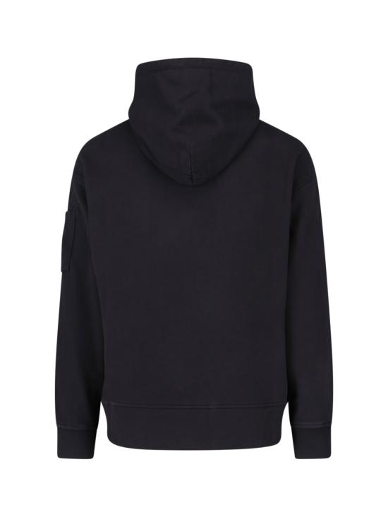 25FW 씨피 컴퍼니 긴팔 티셔츠 19CMSS059A006372G 999 Black - C.P. COMPANY