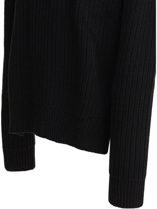 25FW 릭 오웬스 터틀넥 RU02E1645KWV09 Black - RICK OWENS