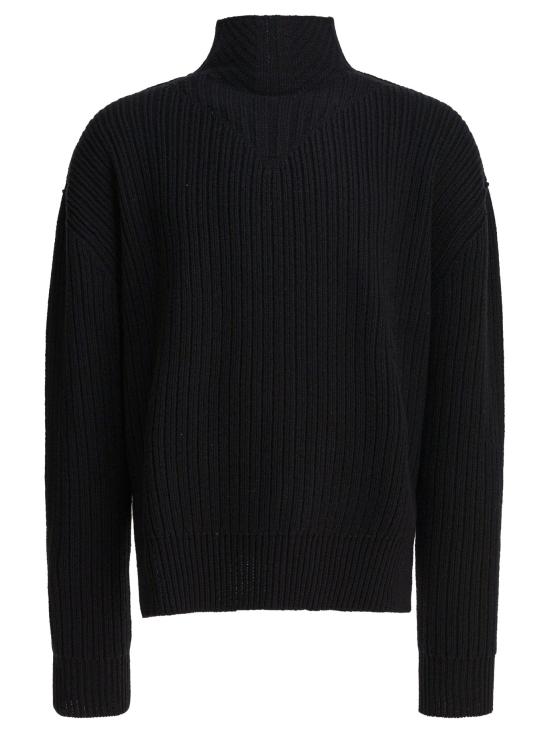 25FW 릭 오웬스 터틀넥 RU02E1645KWV09 Black