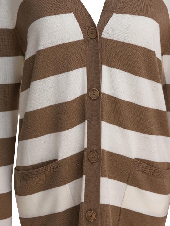 25FW 막스마라 FIEMME 피에메 가디건 2521346031FIEMME009 Brown - MAX MARA