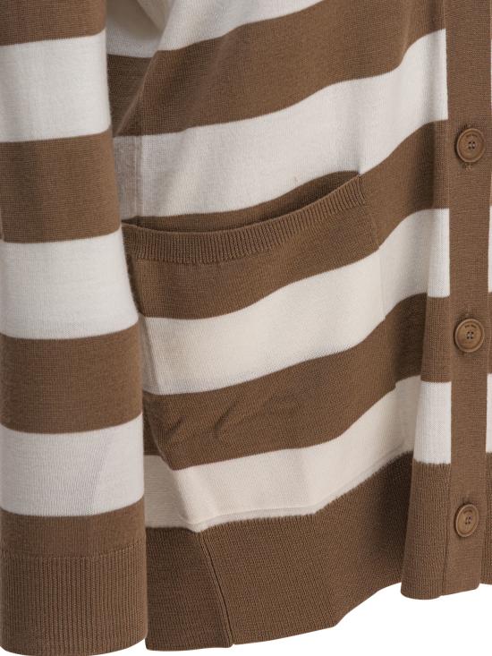 25FW 막스마라 FIEMME 피에메 가디건 2521346031FIEMME009 Brown - MAX MARA