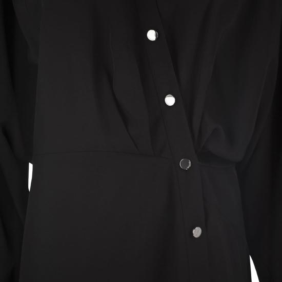 25FW 스포트막스 미디 원피스 2522226081600 BLACK - SPORTMAX