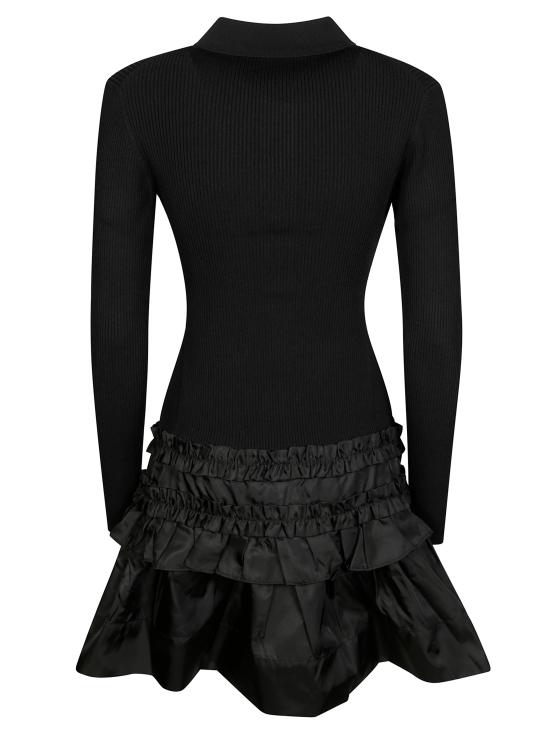 25FW 가니 숏 원피스 K2523 099 NERO - GANNI