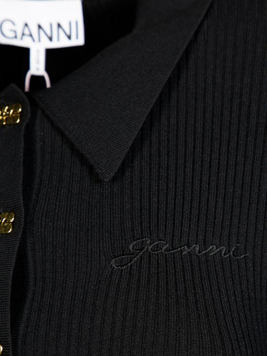 25FW 가니 숏 원피스 K2523 099 NERO - GANNI