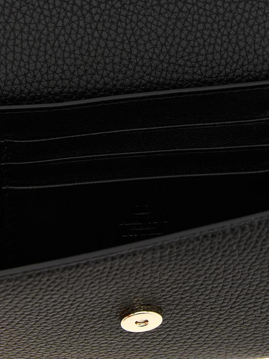 25FW 발렌티노 가라바니 락스터드 체인 장지갑 W2P0AR6VSH0NO - VALENTINO GARAVANI