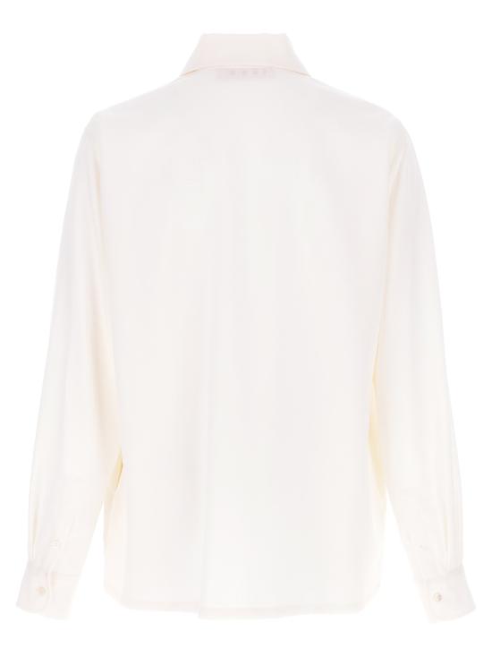 25FW 마르니 긴팔 셔츠 CUMU0310S0TW83900W01 - MARNI