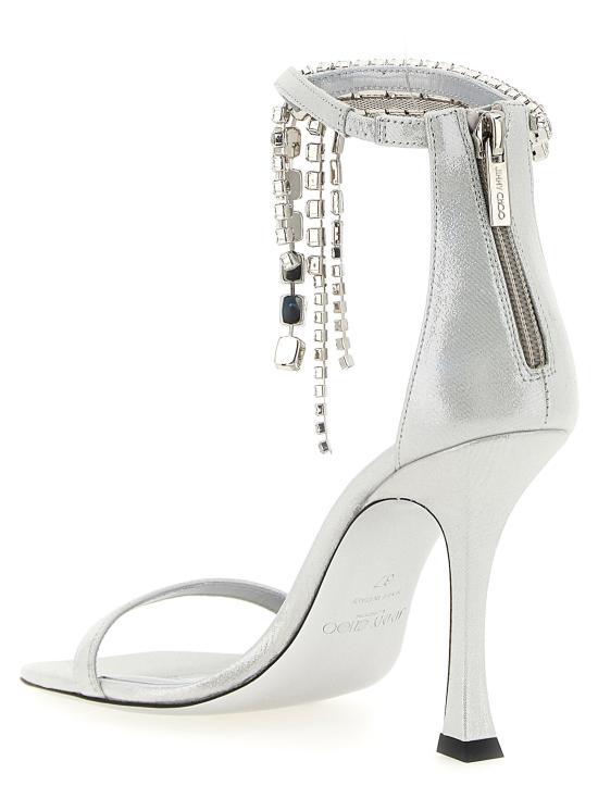 25FW 지미추 힐/펌프스 VERITYSANDAL100SHSSILVER - JIMMY CHOO