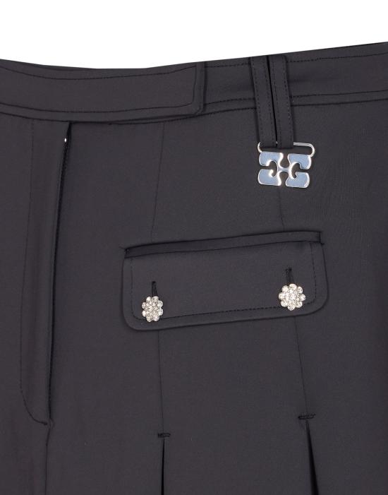 25FW 가니 미디 스커트 W0517 252 Grey - GANNI