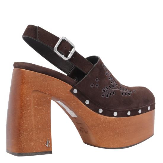 25FW 지미추 힐/펌프스 ALIDA PF 135 QZCCHOCOLATE Brown - JIMMY CHOO