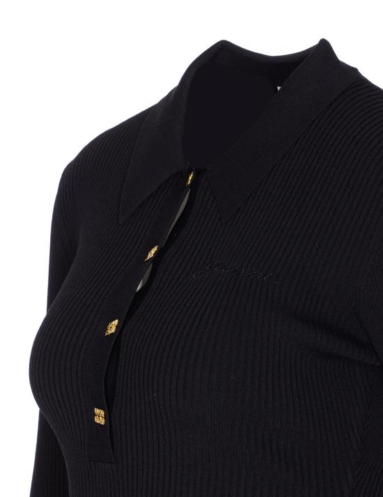 25FW 가니 숏 원피스 K2523 099 Black - GANNI