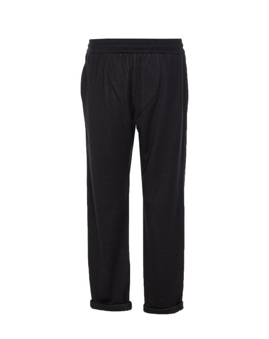 25FW 브루넬로 쿠치넬리 모닐리 라이닝 포켓 트랙 팬츠 모닐리 라이닝 포켓 트랙  MD828SB899 C9185 Black - BRUNELLO CUCINELLI