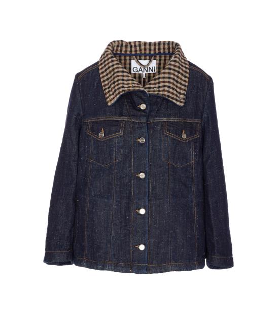 25FW 가니 수트 자켓 J1766 568 Blue