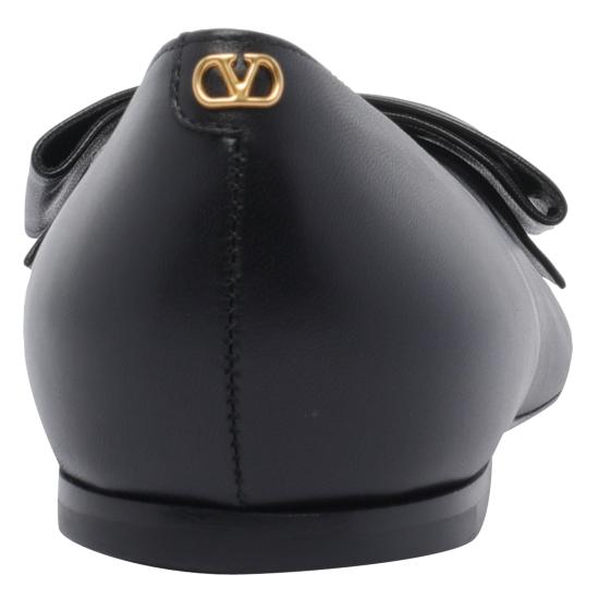 25FW 발렌티노 가라바니 플랫 슈즈 S0MS0DDT 0NO Black - VALENTINO GARAVANI