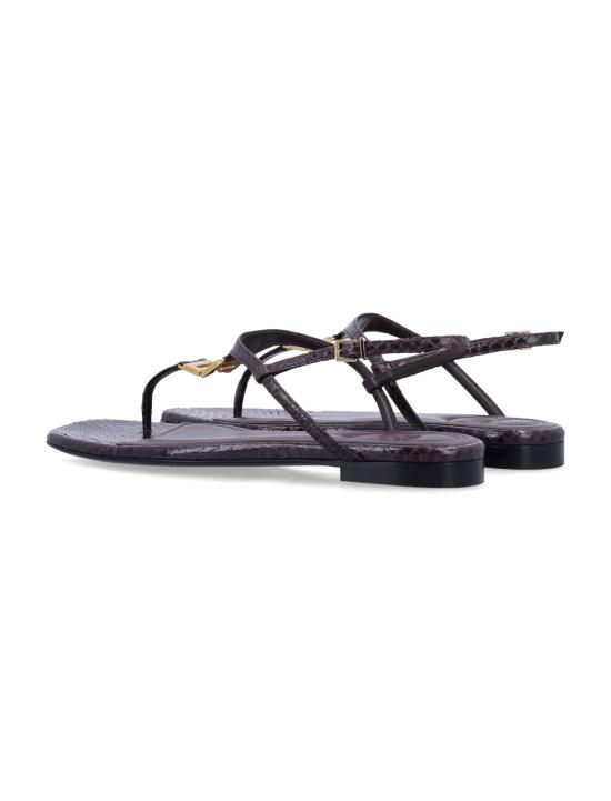25SS 펜디 F폴드 샌들 8Y8713AUEE F1SIZ BLACK - FENDI