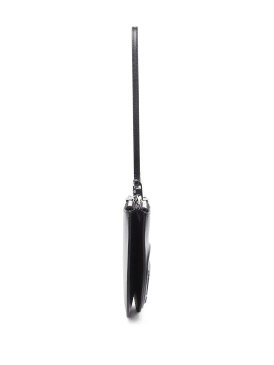25FW 디젤 1DR 트윈-더블-파우치 프린티드 레더 숄더백 X10330PR818097 T8013 BLACK - DIESEL