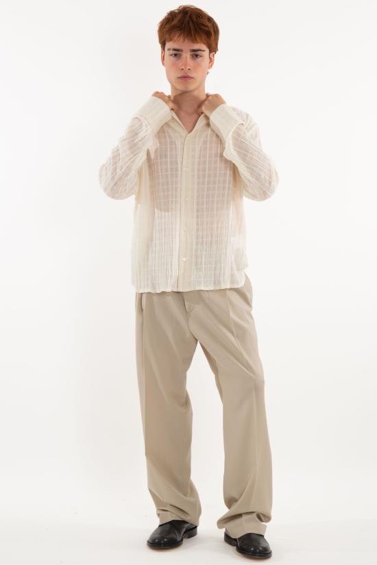 25SS 코스투메인 스트레이트 팬츠 NORRIE TIMISOARA SS2 Y5582 Beige - COSTUMEIN