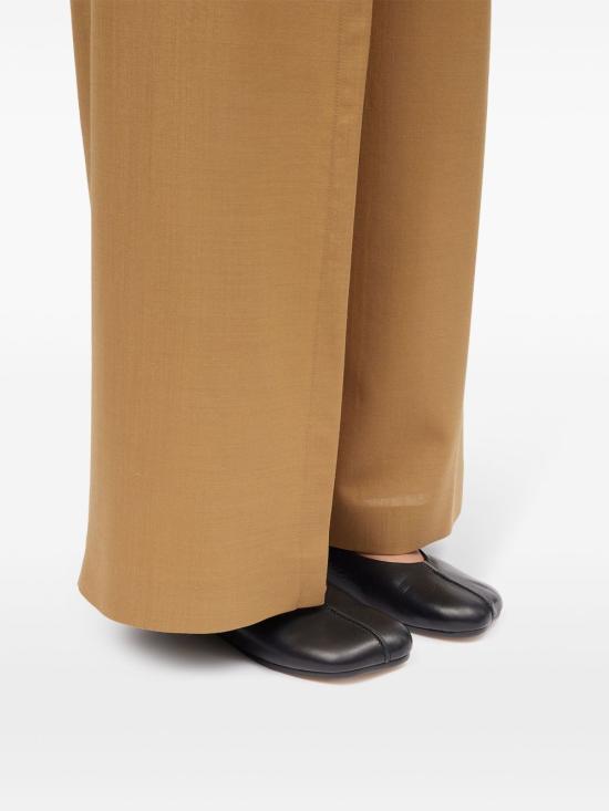 25FW MM6 메종마르지엘라 아나토믹 발레리나 플랫 S59WZ0097P5000T8013 BLACK - MM6 MAISON MARGIELA