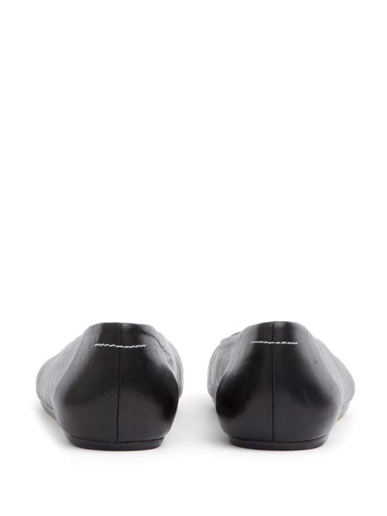 25FW MM6 메종마르지엘라 아나토믹 발레리나 플랫 S59WZ0097P5000T8013 BLACK - MM6 MAISON MARGIELA
