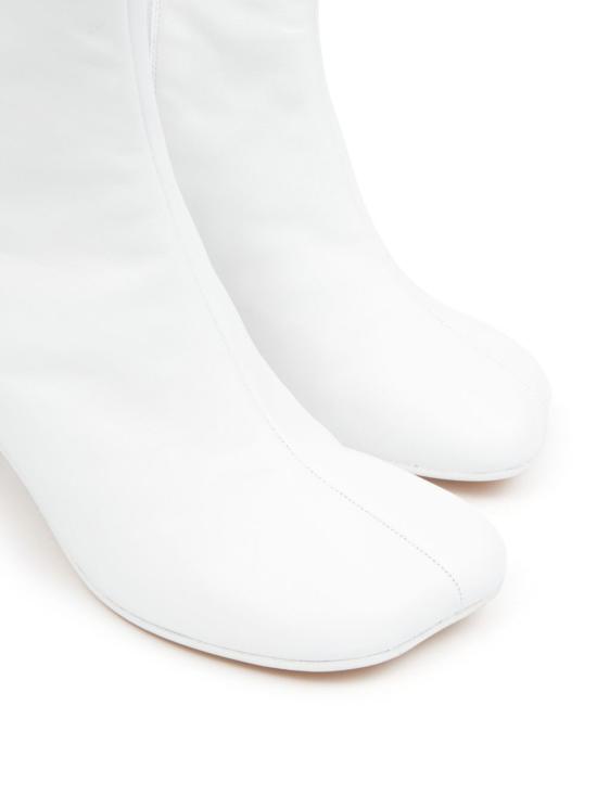 25FW MM6 메종마르지엘라 ANATOMIC 아나토믹  앵클 부츠 S59WU0235P3628T1003 WHITE - MM6 MAISON MARGIELA
