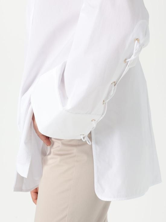 25FW 에스막스마라 셔츠 2519111013600 001 White - 'S MAX MARA