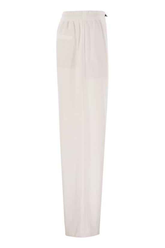 25FW 브루넬로 쿠치넬리 스트레이트 팬츠 MG927VD299C7220 WHITE - BRUNELLO CUCINELLI