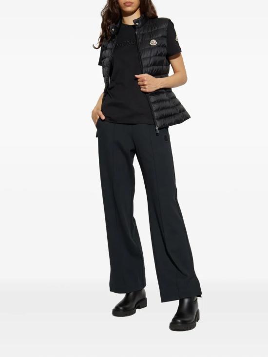 25FW 몽클레어 반팔 티셔츠 K20938C0001289AUO999 BLACK - MONCLER