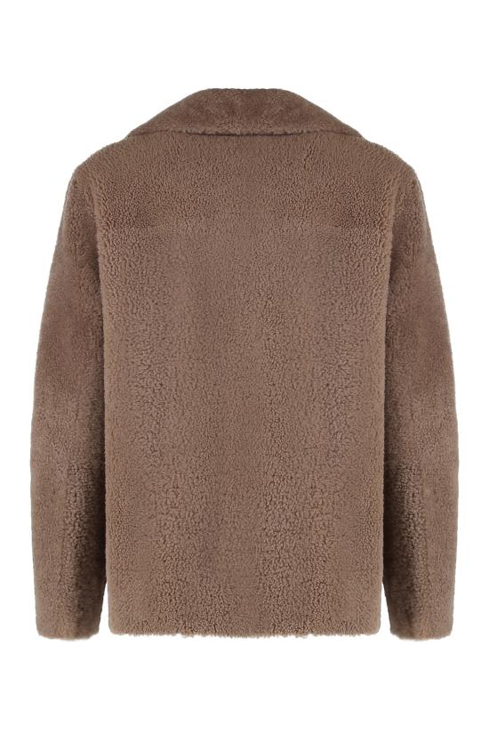 25FW 에스막스마라 푸투라 컬리 쉽스킨 피코트 FUTURA2529416021600002 Camel - 'S MAX MARA