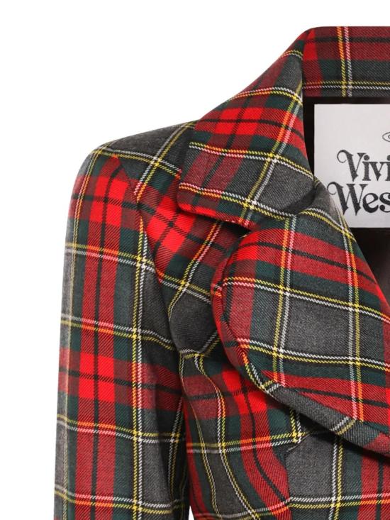 25FW 비비안웨스트우드 스트레이트 팬츠 1401007GW0176H203 red - VIVIENNE WESTWOOD