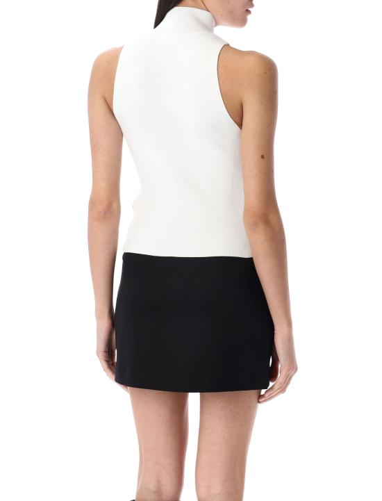 25FW 디젤 민소매 티셔츠 A130200DLAX 100 WHITE - DIESEL