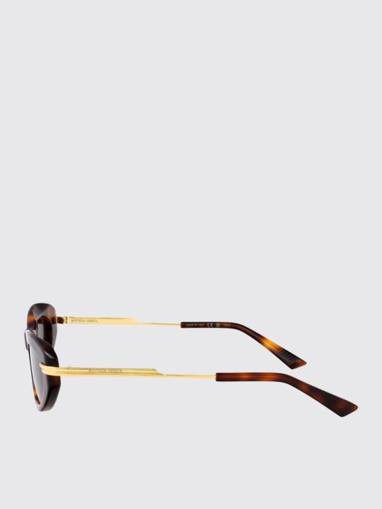 25FW 보테가베네타 선글라스 BV1368S 002 Brown - BOTTEGA VENETA