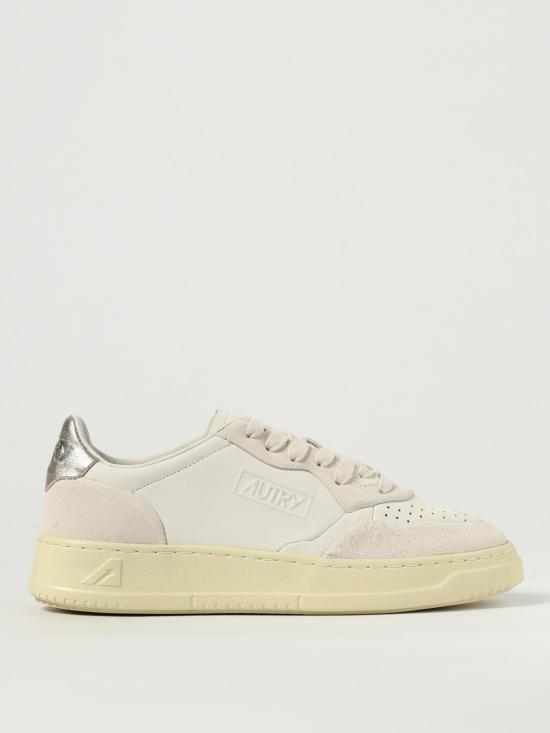 25FW 오트리 메달리스트 로우 스니커즈  AULW NU01 White 1