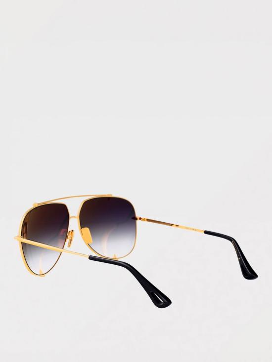 26SS 디타 선글라스 23007 D 18K Gold w Dark Grey to Clear Gold Flash A Green - DITA