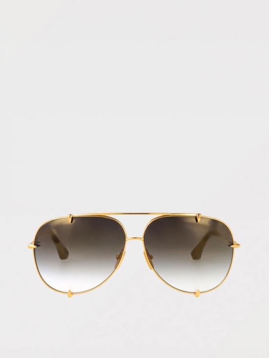 26SS 디타 선글라스 23007 D 18K Gold w Dark Grey to Clear Gold Flash A Green - DITA