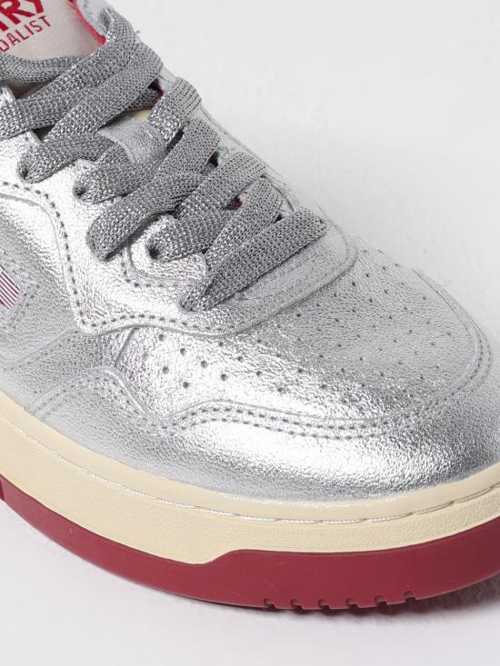 25FW 오트리 메달리스트 로우 스니커즈  AULW PA03 Silver - AUTRY