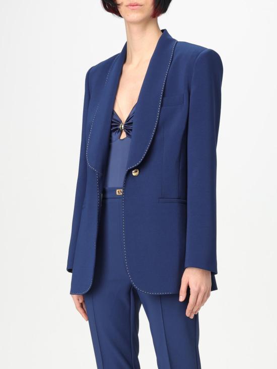 25SS 엘리자베타프랜치 자켓 GI090 DC8 Blue - ELISABETTA FRANCHI