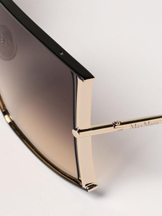 25FW 막스마라 선글라스 MM0120 S GOLD BLACK Gold - MAX MARA