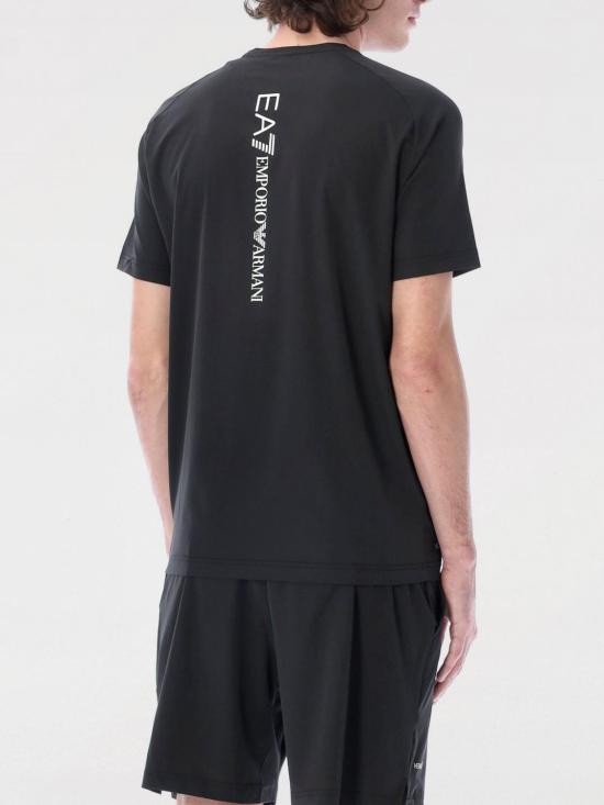 26SS 엠포리오 아르마니 반팔 티셔츠 8NPV03PNDDZ 1200 Black - EMPORIO ARMANI