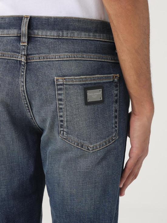 25FW 돌체앤가바나 데님 팬츠 GYJCCDG8GW9 S9001 Blue - DOLCE & GABBANA