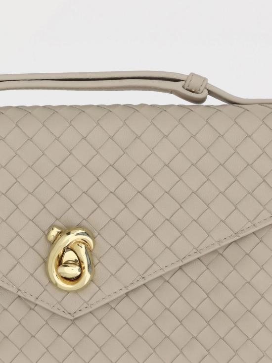 26SS 보테가베네타 노트 락 크로스바디백 817191V08Z0 9614 Mastic - BOTTEGA VENETA