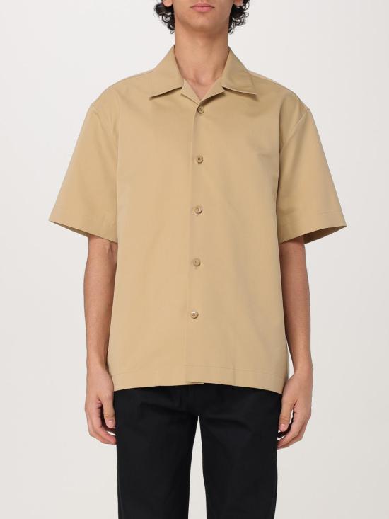 25FW 질샌더 반팔 셔츠 J22DL0303J45266 235 Black