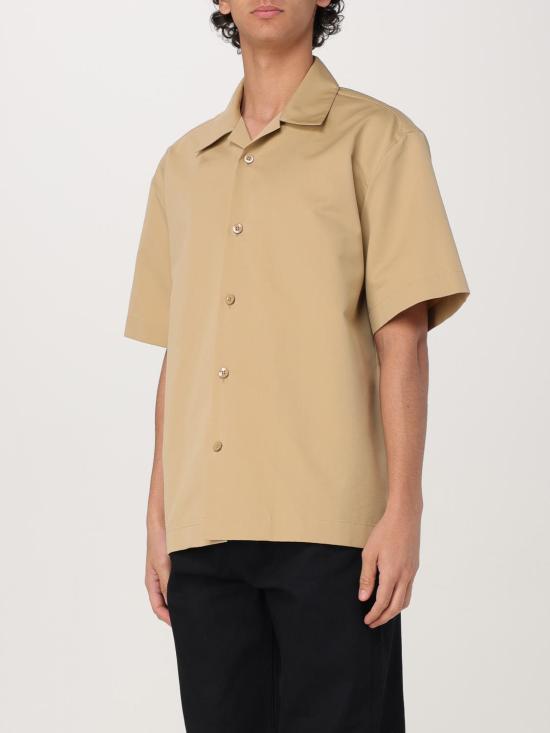 25FW 질샌더 반팔 셔츠 J22DL0303J45266 235 Black - JIL SANDER