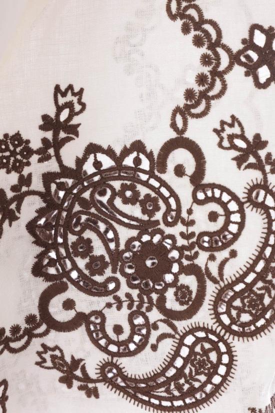 25FW 짐머만 셔츠 3287TSS253IVCH IVORY CHOCOLATE - ZIMMERMANN