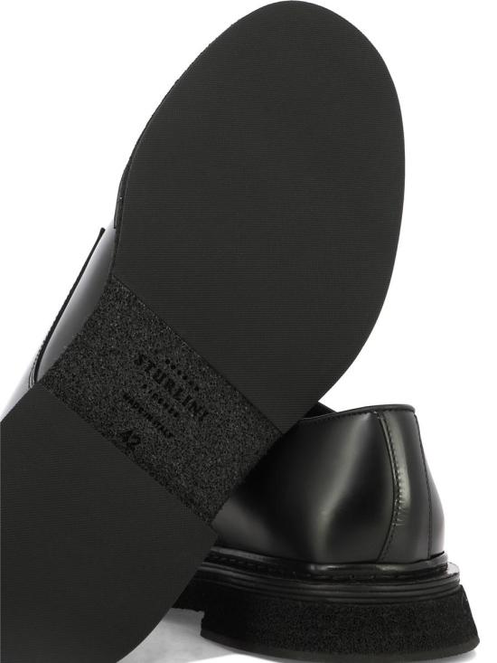  스투르리니 로퍼 28004ABRASIVATO NERO Black - STURLINI