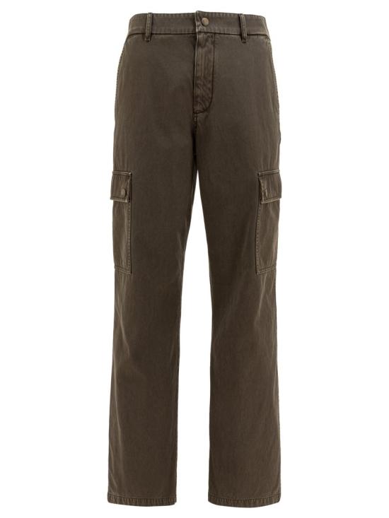 25SS 버버리 워싱 코튼 카고 팬츠  8105255 BROWN