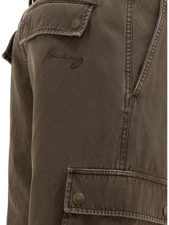 25SS 버버리 워싱 코튼 카고 팬츠  8105255 BROWN - BURBERRY