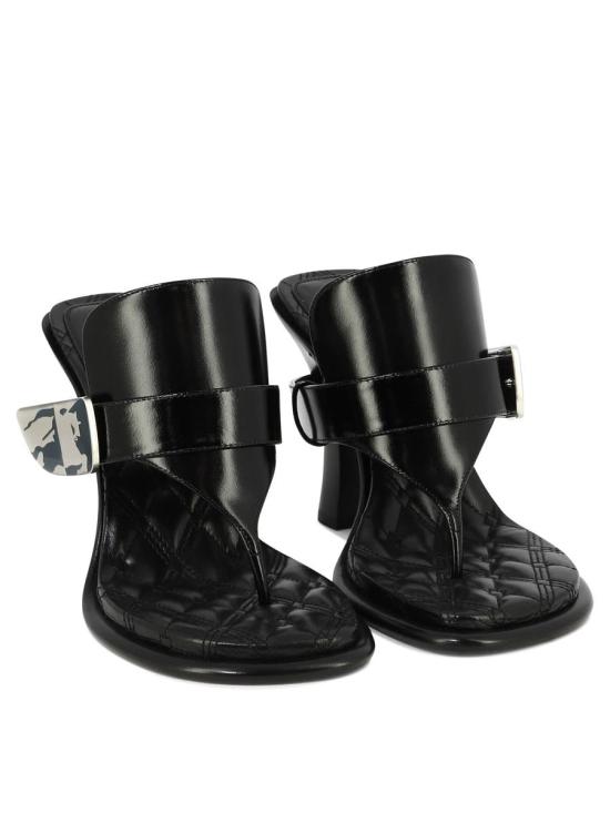 25FW 버버리 샌들 8085544 Black - BURBERRY