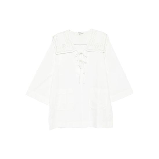 25FW 세아 숏 원피스 PF25 076 WHITE